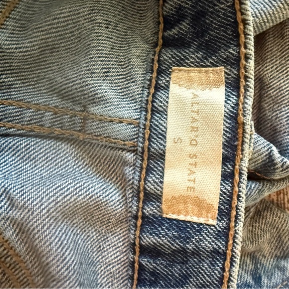 Altar'd State Blue Denim skort - Picture 3 of 3